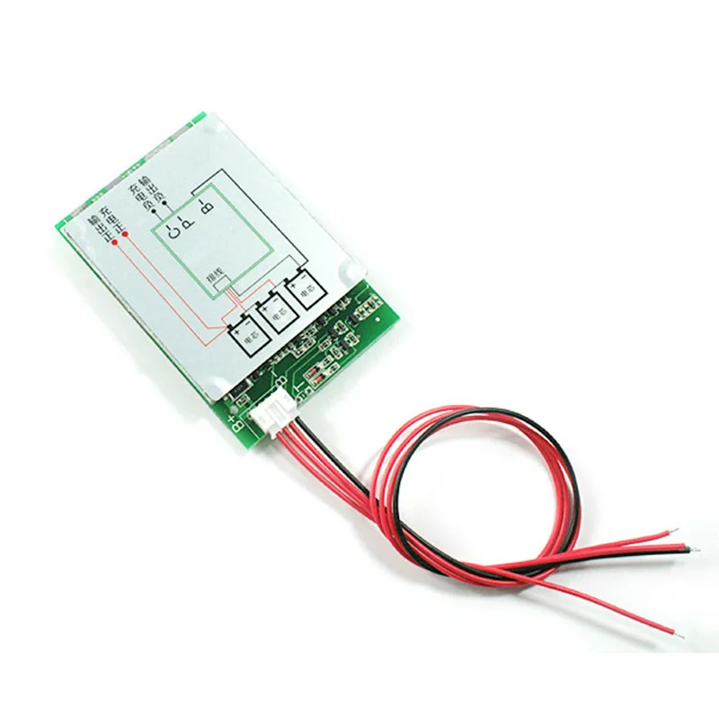 3S 100A Li-ion Lithium Battery Pack BMS Protection Board 18650 Balance Charging