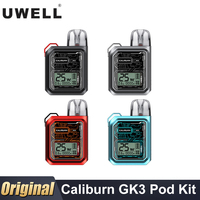 Original Uwell Caliburn GK3 Pod Kit Vape 25W 900mAh Battery 2.5ml 0.6ohm 0.9ohm Caliburn G3 Pod  Electronic Cigarette Vaporizer