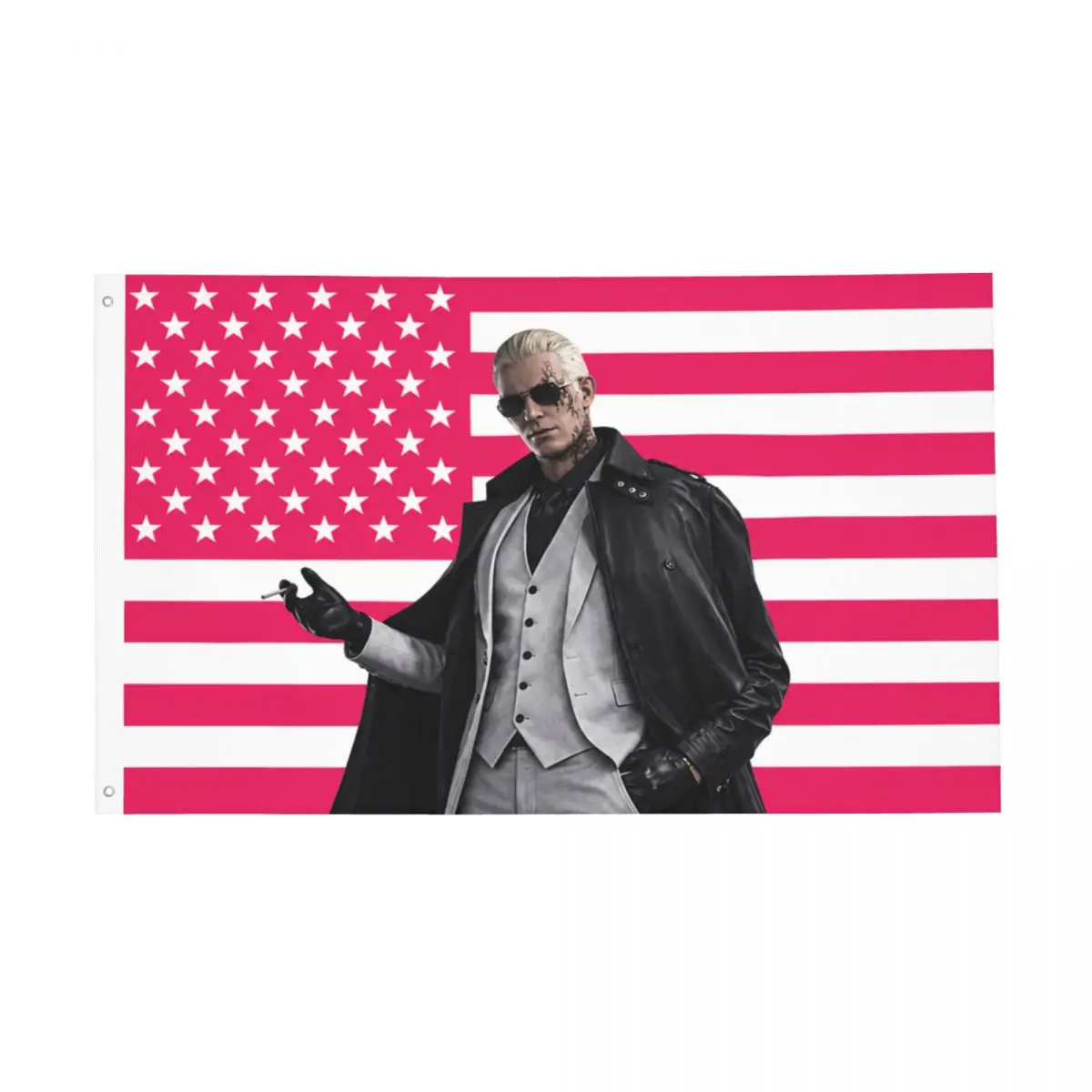 R-Residents Game Evil Flag Indoor Outdoor Banner All Weather Gaming Film Decoration Double Sided 60x90 90x150cm Flags