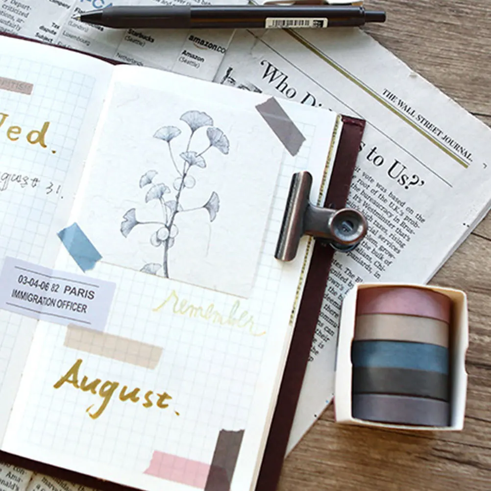 10 قطعة 10 لفات الملونة اشي الشريط زهر الكرز تصميم Diy بها بنفسك الحرفية الديكور هدية التفاف ألبوم صور مجلة لوازم #1