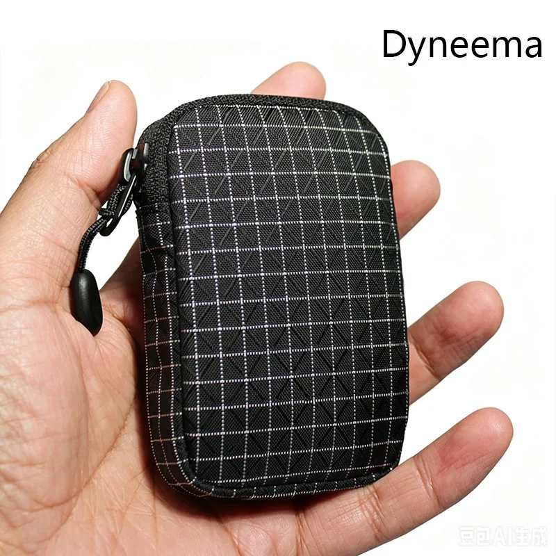 Mini EDC Pouch Storage Pocket Wallet Dyneema/X-Pac Coin Purse Utility EDC Pouch Organizer for Cards, Keys, Coins & Essentials
