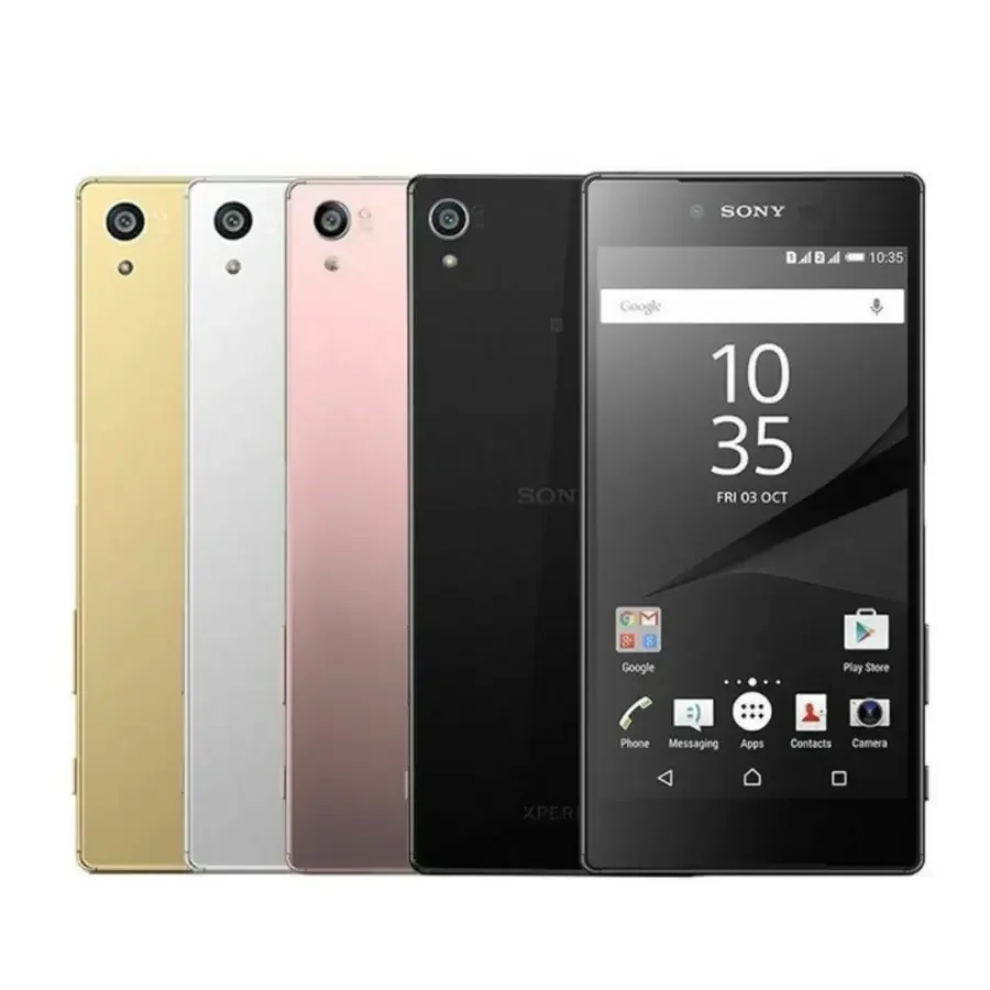 Sony xperia z5 premium e6853 e6883 4g telefone móvel 3gb + 32gb 5.5 ''23mp + 5.1mp 4k @ 30fps vídeo octacore android smartphone original