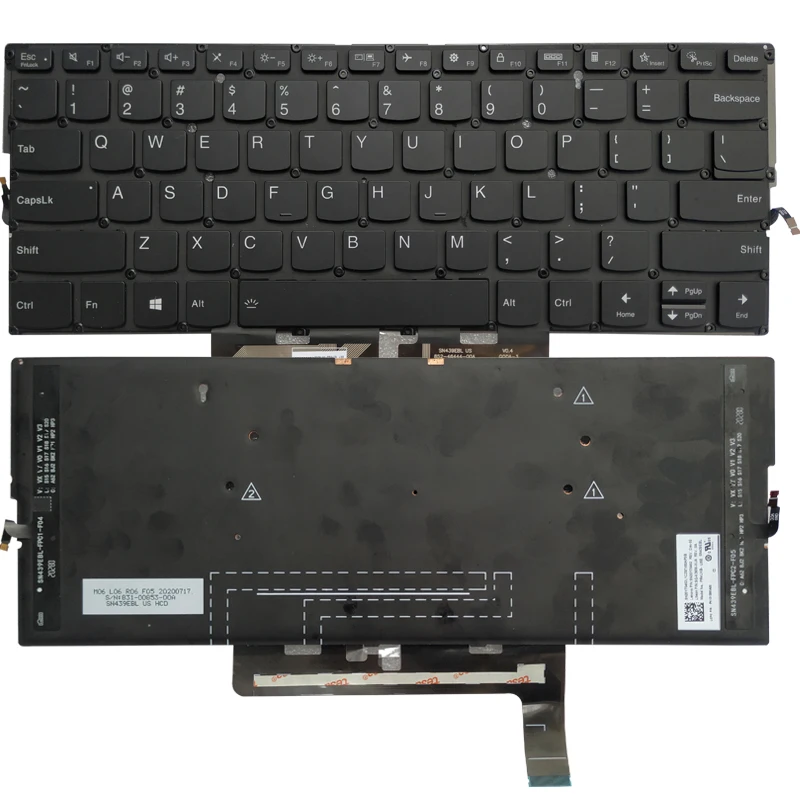 

Новая клавиатура для ноутбука Lenovo Ideapad Slim 9 9I 14 с подсветкой