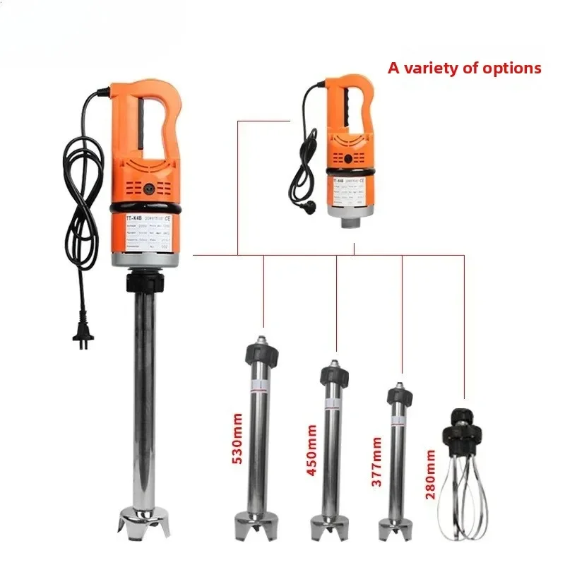 Handheld mixer homogenizer, variable speed food baking large kitchen mixer 1000W