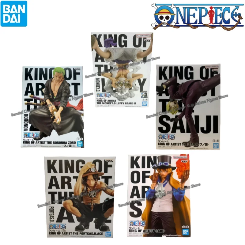 

In Stock Bandai Original Box Garagekit Model One Piece Koa Monkey D Luffy Roronoa Zoro Sanji Portgas D Ace Sabo Anime Characters