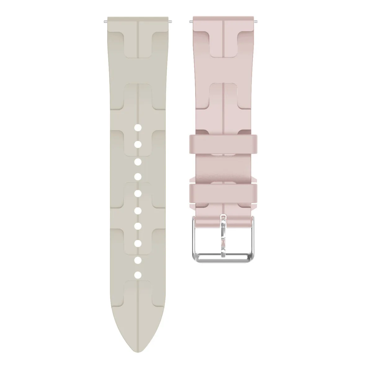 

12/16/18/20/22MM Universal Silicone Braided Solo Loop Strap Quick Release Soft Sport Band Bracelet Accessories For Smart Watch