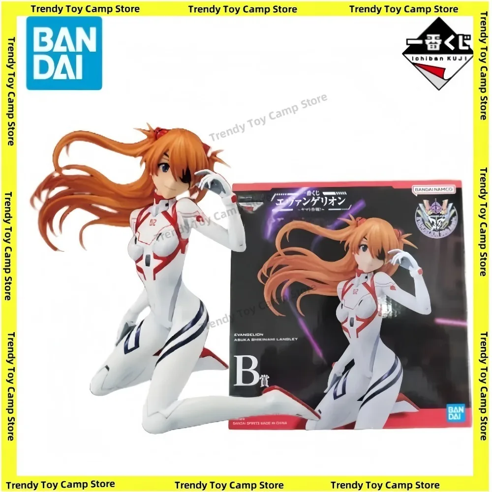 

【В наличии】Bandai Original Ichiban Kuji Evangelion Asuka Langley Soryu Mari Makinami Illust Аниме Фигурка Игрушки Коллекционные