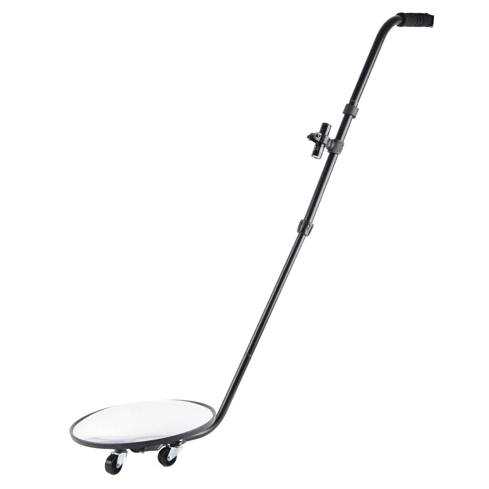 

Under Car Inspection Mirror with Light Telescoping Handle Adjustable Angle Magnifying Vehicle Security Tool