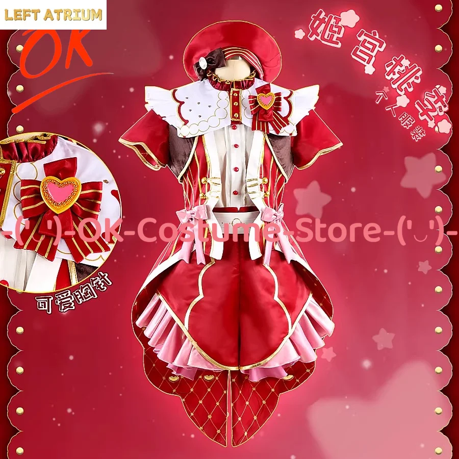 

[Customized Size] Ensemble Stars Himemiya Tori Cosplay Costume Hat Game Character Outfit Halloween Carnival Party Uniform Suit