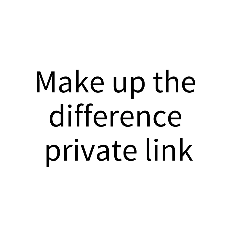 Make up the difference private link