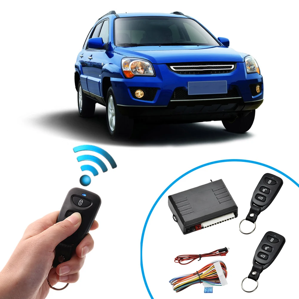 

Auto Remote Central Kit 315MHz Keyless Entry System with LED Light Keyless Lock System Car Security System Car Alarm System