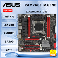 ASUS ROG Rampage IV Gene Motherboard  LGA 2011 Intel X79 DDR3 32GB Micro ATX support i7-3930 i7-4930 E5-1650 v2 i7-3930 i7-4960