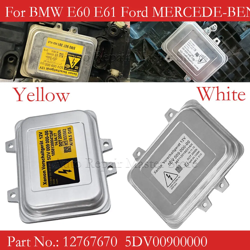 

5DV009000-00 5DV00900000 12767670 For BMW Audi Mercedes Xenon BALLAST Control Unit OEM 6M2112K072AA 00040547