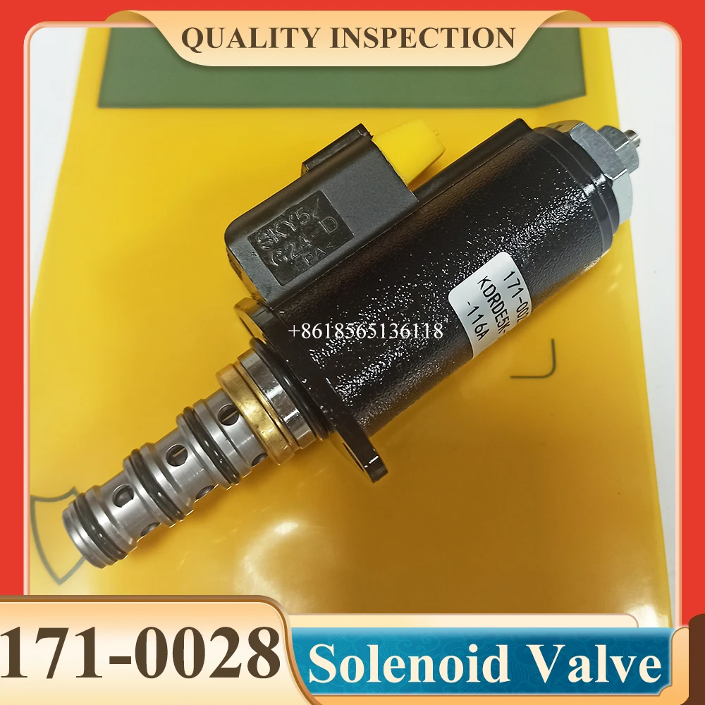 

E330D E336D E349D Excavator High Quality Solenoid Valve 171-0028 1710028