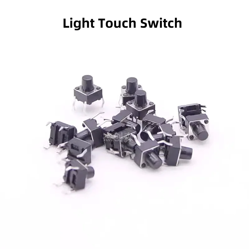 Light Touch Switch Button Remote Control Toy Induction Cooker Key Switch 6x6x5mm/6x6x4.3mm/6x6x6mm/6x6x7mm/8mm/9mm/6x6x10mm