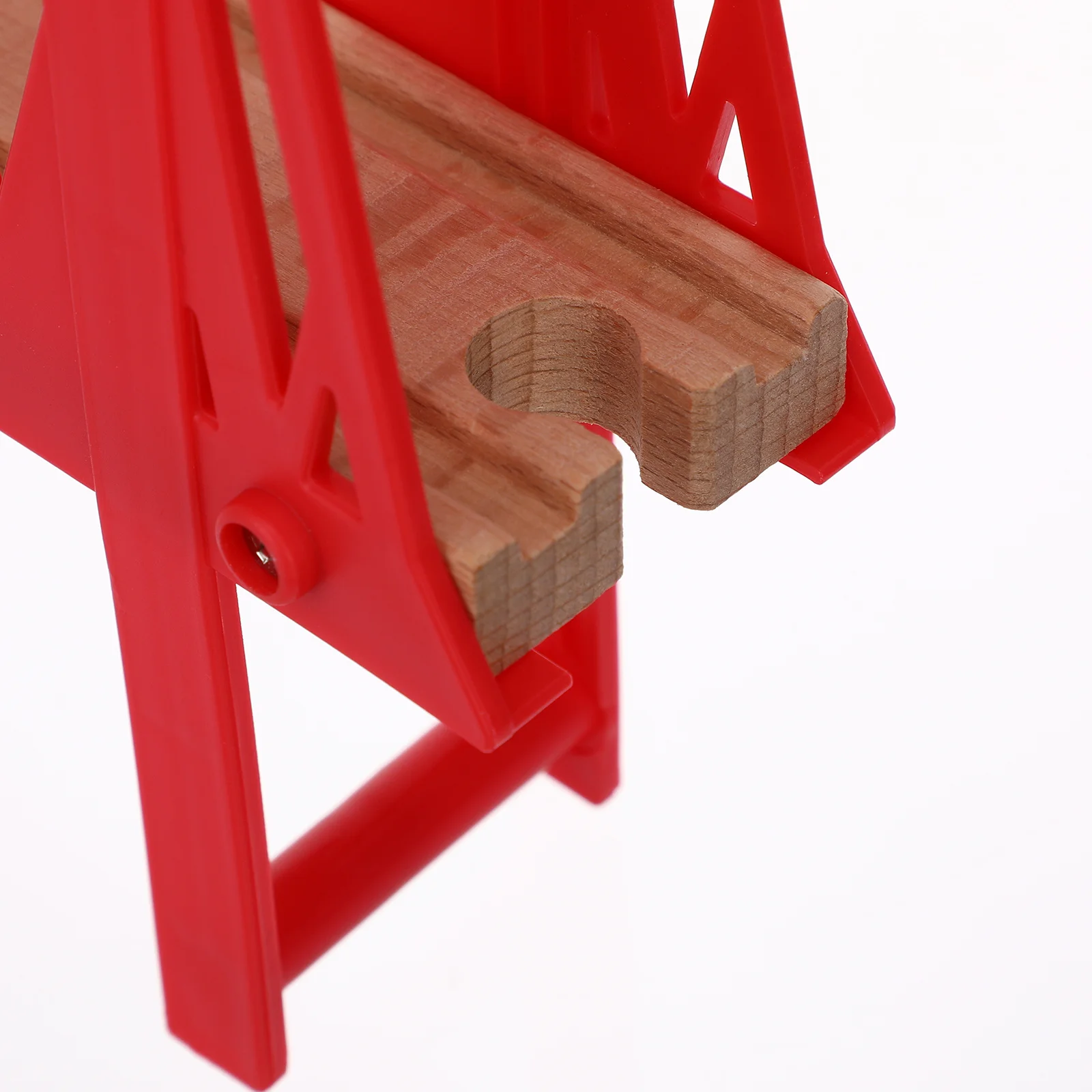 Деревянная железнодорожная дорожка Съемный мост Расширенная железнодорожная система Креативная игра Домашняя школа Деревянная дорожка