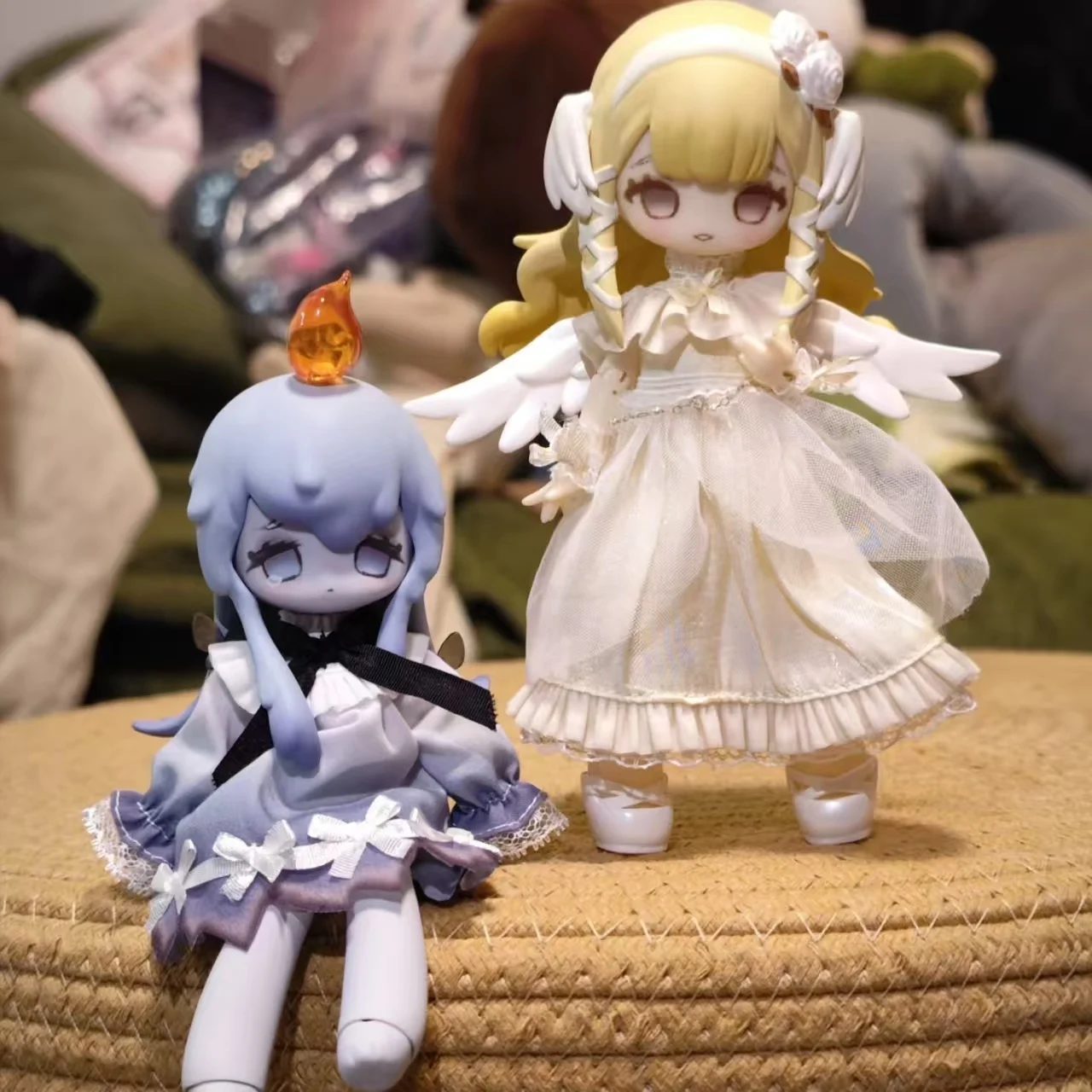 

Новая кукла-одевалка Joint Mobile Doll Original Secret Realm Tour 1/12 Electronic Pet Bjd Trendy Play Blind Box Подарочная модель с орнаментом