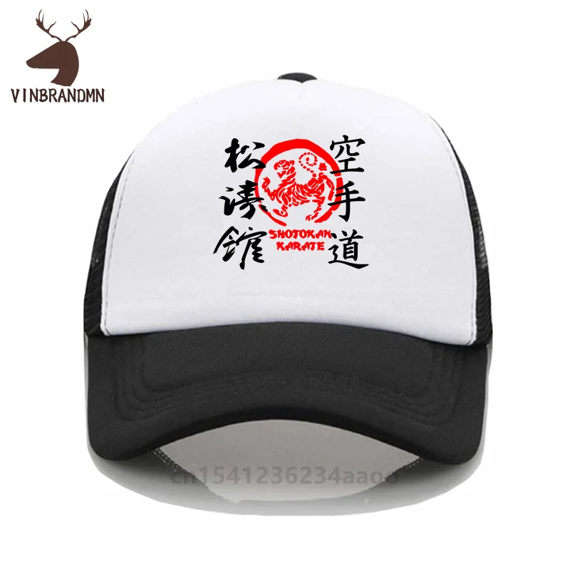 Japan Samurai Baseball Cap Fashion Shotokan Karate Bujinkan Dojo Bucket Hats Japanese Tiger Kung Fu Karate Fishing Fisherman Hat