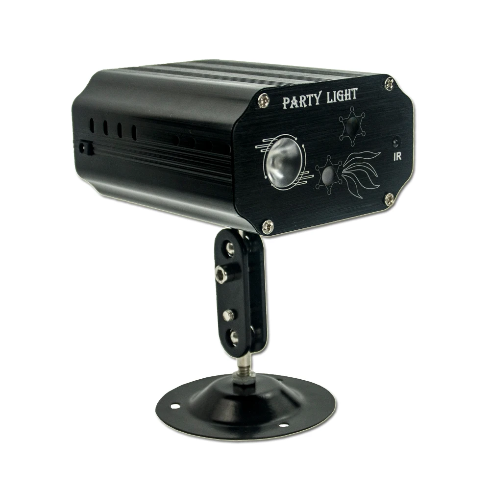 08 LED Laser Light Commercial Professional Lighting Stage Projection Laser Light Voice Control Laser Strobe Light  for KTV Bar