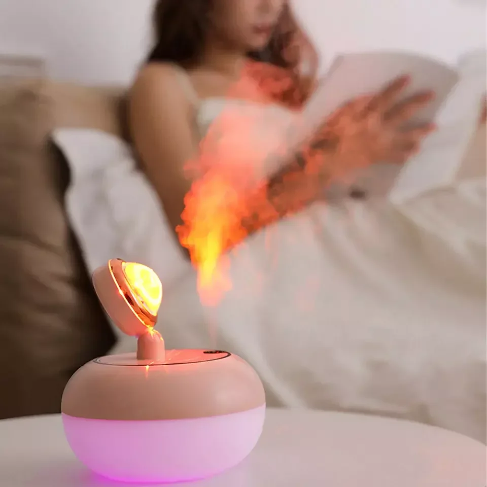 

Портативный увлажнитель воздуха для дома и автомобиля, 300 мл, USB, с креативной подсветкой «Закат», электрический, от производителя OEM