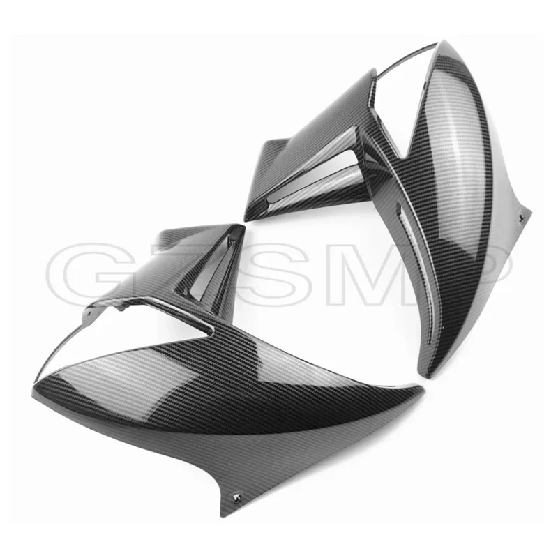 Carbon Fiber  Side Panel Radiator Cover ABS Fairing Injection Molded Fit for Kawasaki ER 6N ER6N 2009 2010 2011