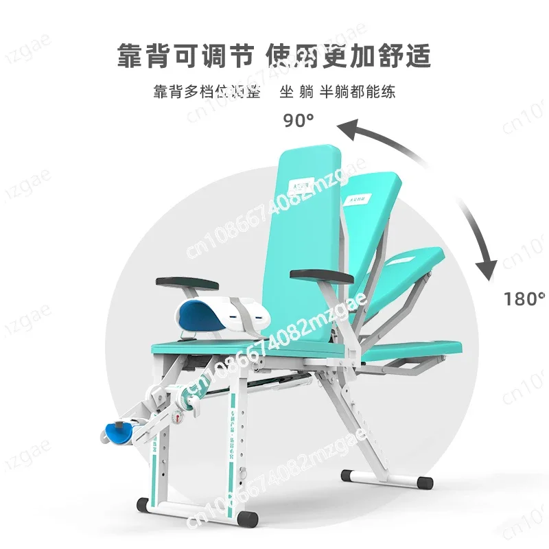 Electric Knee Rehabilitation Trainer for Postoperative Stiffness, Extension, and Bending Movements of Lower Limb Knee Joints