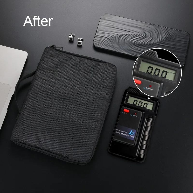 Faraday Computer Phone Signal Shielding Bag Pregnant Radiation Bag Car Key Anti-Theft Bag Rfid Rf Signal Blocker Handbag