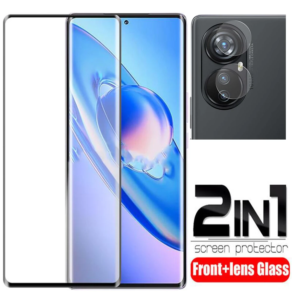 3D Protective Glass Cover For Blackview A200 Pro Tempered Glass Screen Protector For Blackview A200 Pro Soft Camera Lens