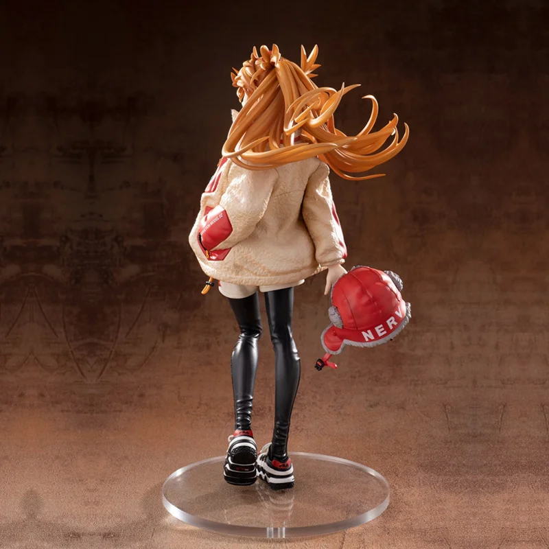 Em estoque japonês bandai novo século anime figura modelo desktop mais bonito caso decorações segunda empregada menina na moda colecionável