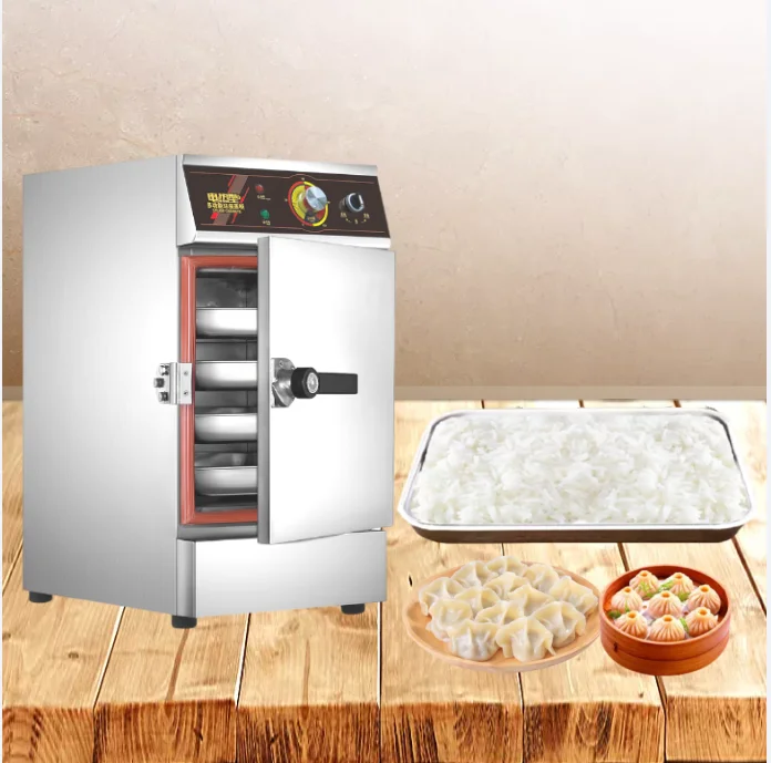 Mini Dimsum Dim Sum Bun Stainless Steel Commercial Momos Dumpling Rice Roll Electric Food Steamers Cooker Steam Machine Cabinet