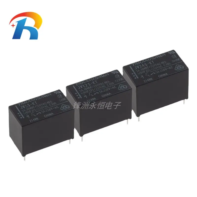 

10PCS 100% New Original Power Relay JV5S-KT JV12S-KT JV24S-KT 5A 30VDC 4Pin DC5V 12V 24VDC JV5S 12S 24S KT