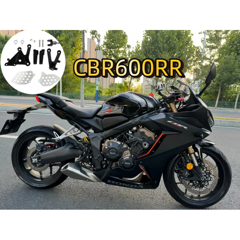 

Aluminium Alloy Motorcycle Front Footrests Bracket Kit Foot Rests Assembly For Honda CBR600 2003 2004 2005 CBR600RR F5 02-06