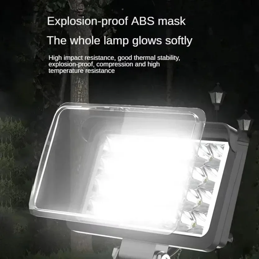 Cordless Floodlight Flashlight Portable Work Light For Makita 18V Battery 14.4‑20V Lamp BL1830 BL1840 Equipped With USB Function view 2
