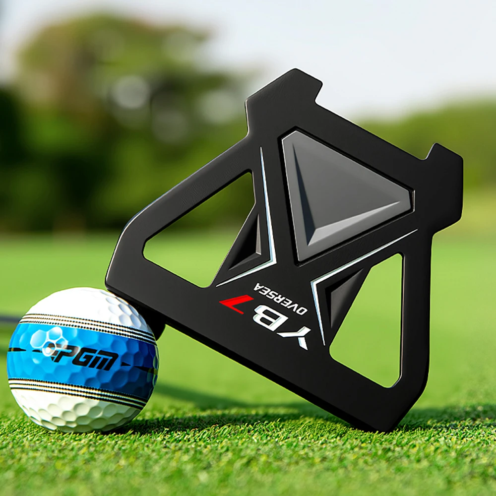 PGM Golf-Putter für Herren und Damen, Anti-Twist-Mallet-Design, Putter mit dreifachem Zielfeld zur besseren Ausrichtung, für präzise Schläge, für Rechtshänder. – Detail 3