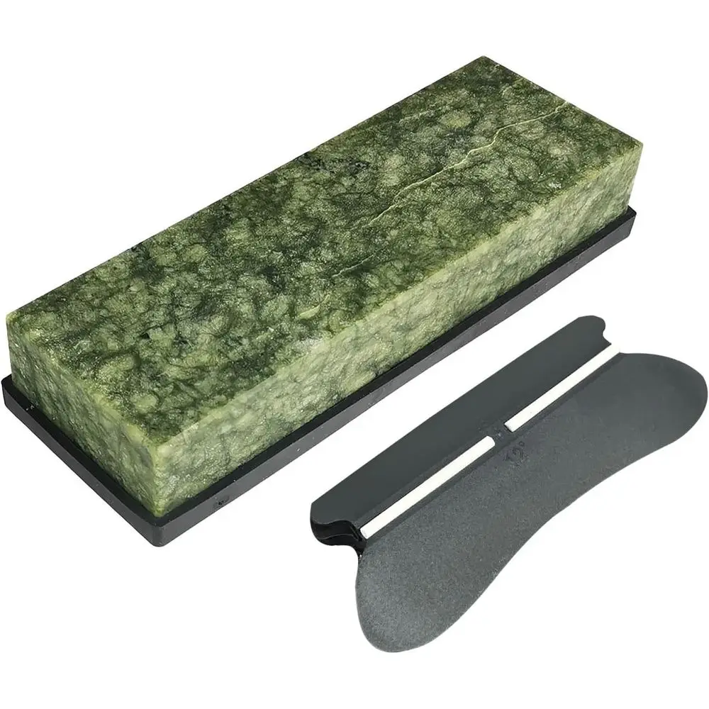 

Polishing Knie ening Stone, Grit 10000# Knie ener Whetstone, Polishing Natural Green ing Oilstone or Knives Tools