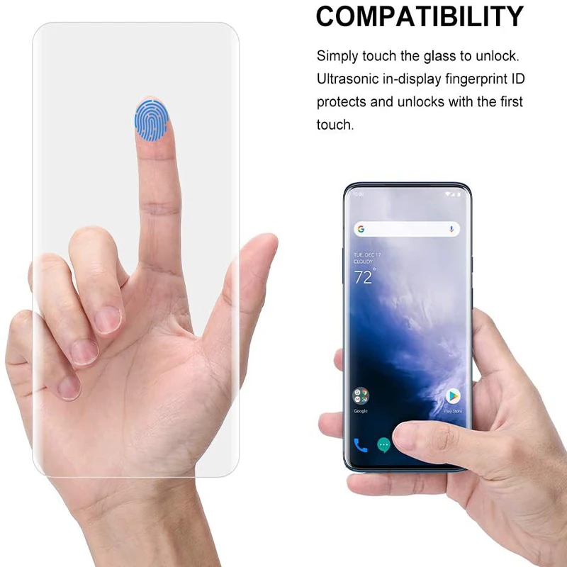 Nano Liquid UV Full Glue Screen Protector For Google Pixel 7 6 Pro Goo gle Pixel 7Pro 6Pro Phone Tempered Glass Protective Film