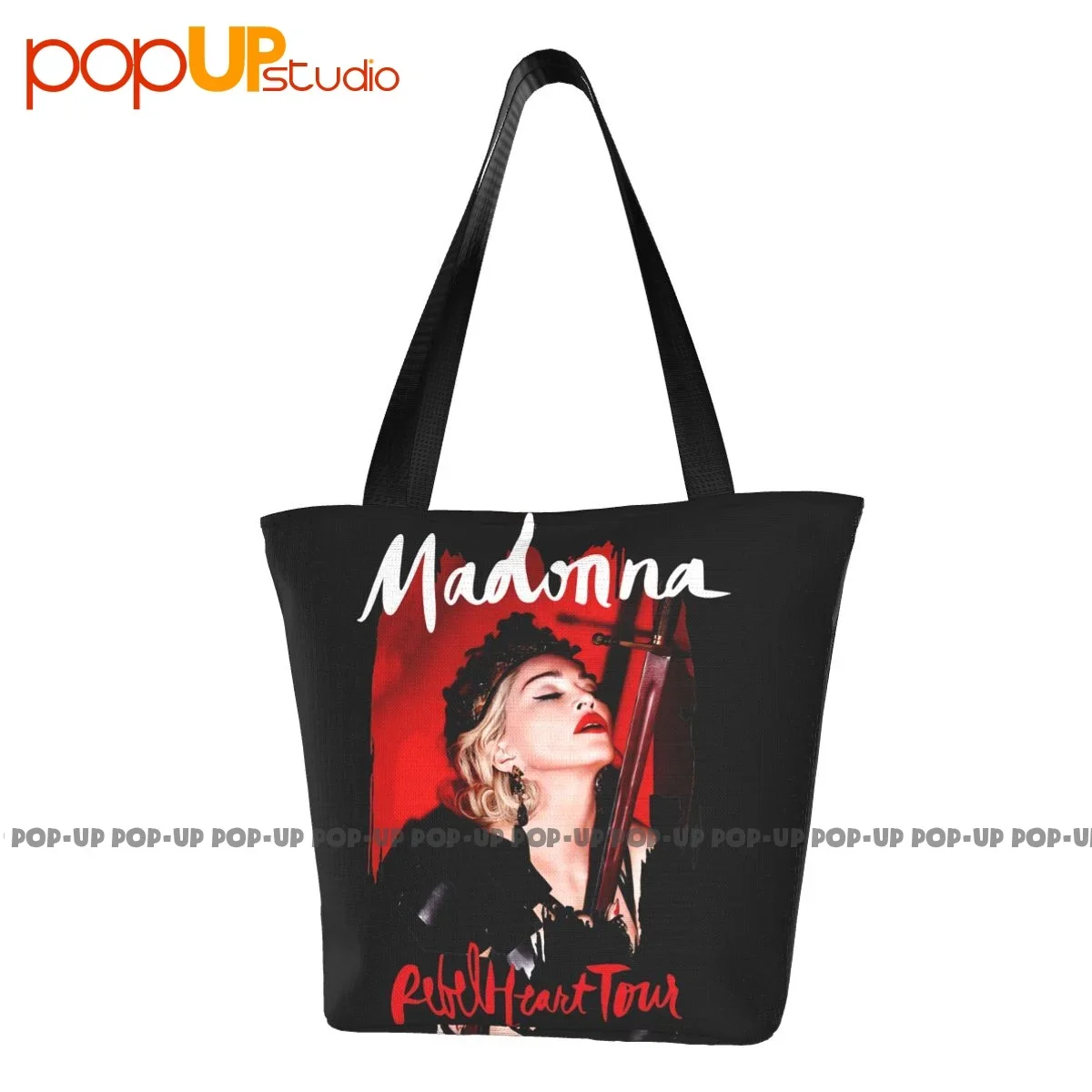 Madonna Rebel Heart World Tour Travel Handbags Beach Bag Shopping Bag Shoulder Bag