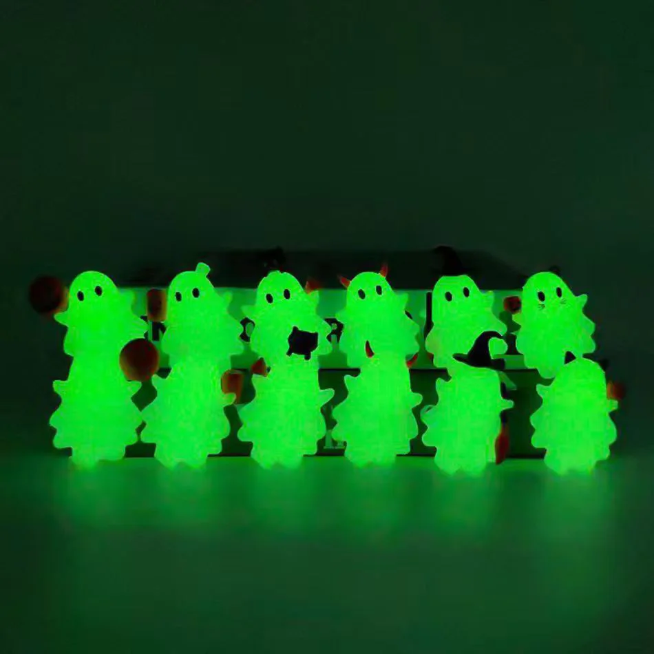 Halloween Ghostees Mystery Phone Buddy, Decorazioni per Telefoni Carine, Blind Box da Collezione, Action Figure Hippers, Giocattoli Misteriosi, Regalo Sorpresa per Bambini