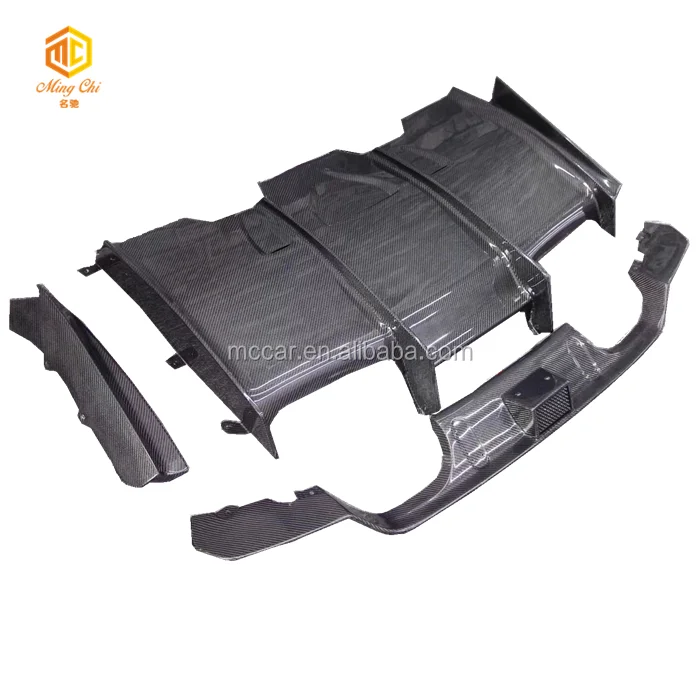 

The Carbon Fiber Rear Diffuser Is Applicable To M3 M4 F80 F82 F83 Psm LED Rear Bumper Rear Diffuser