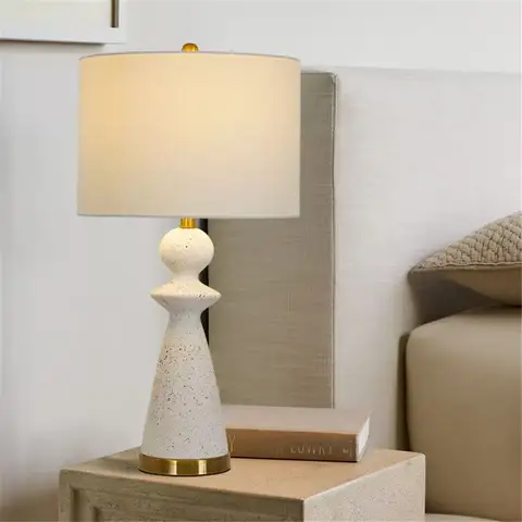 Contemporary Luxury Table Lamp LED American Creativity Living Room Bedroom Study Villa Hotel Bedside Household Desk Light