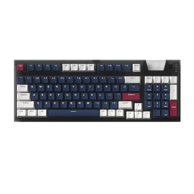 

FL ESPORTS GUANGMO X5 Pro Mechanical Heart Gaming Keyboard Optical Switch Hot Swappable 95Keys RGB Lighting Wired Keyboard
