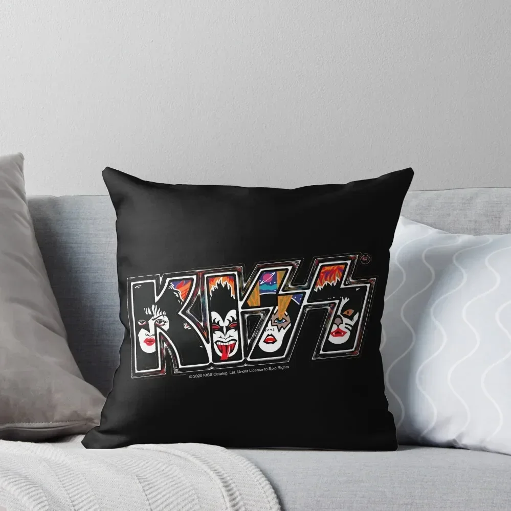 

KISS  rock music band - Rock and Roll Over Style 3 Throw Pillow Pillow Covers Decorative Cushions Home Decor pillow