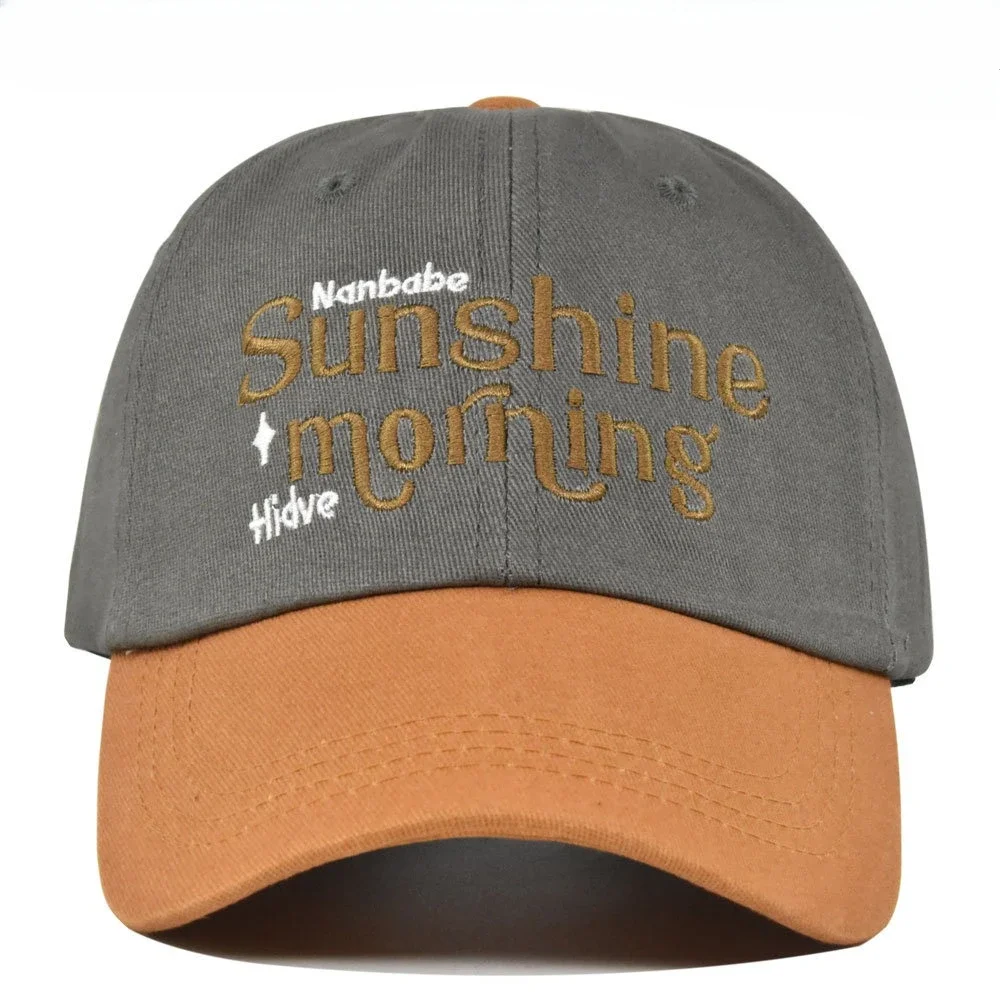 ベースボールキャップ ハローウィークエンド 刺繍入り 調節可能な高品質 お父さん帽子 メンズ レディース ヴィンテージ アウトドア トレンディ ストリートウェア スタイル