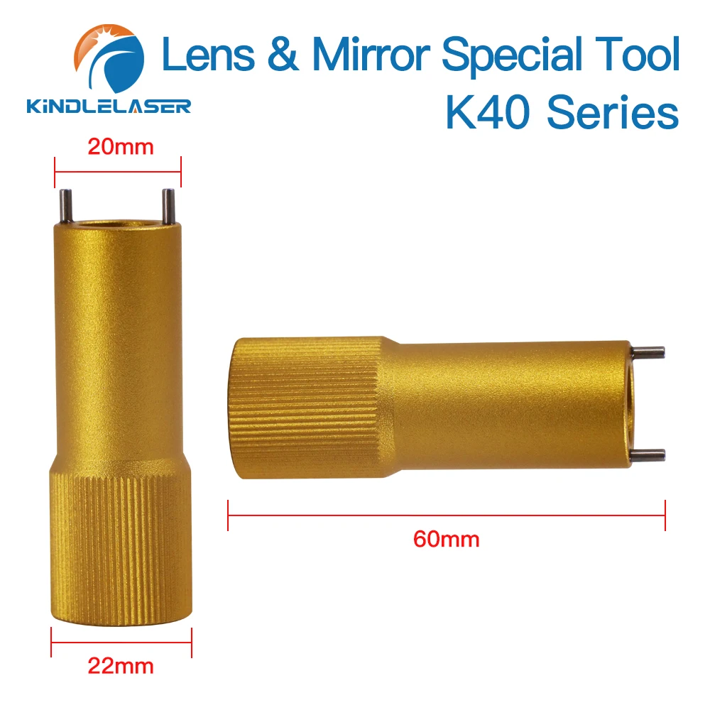 KINDLELASER Tool For Removing and Installing Lens Tube Lock Nut and Reflector Mirror Fixing Nut For K40 series Laser Head