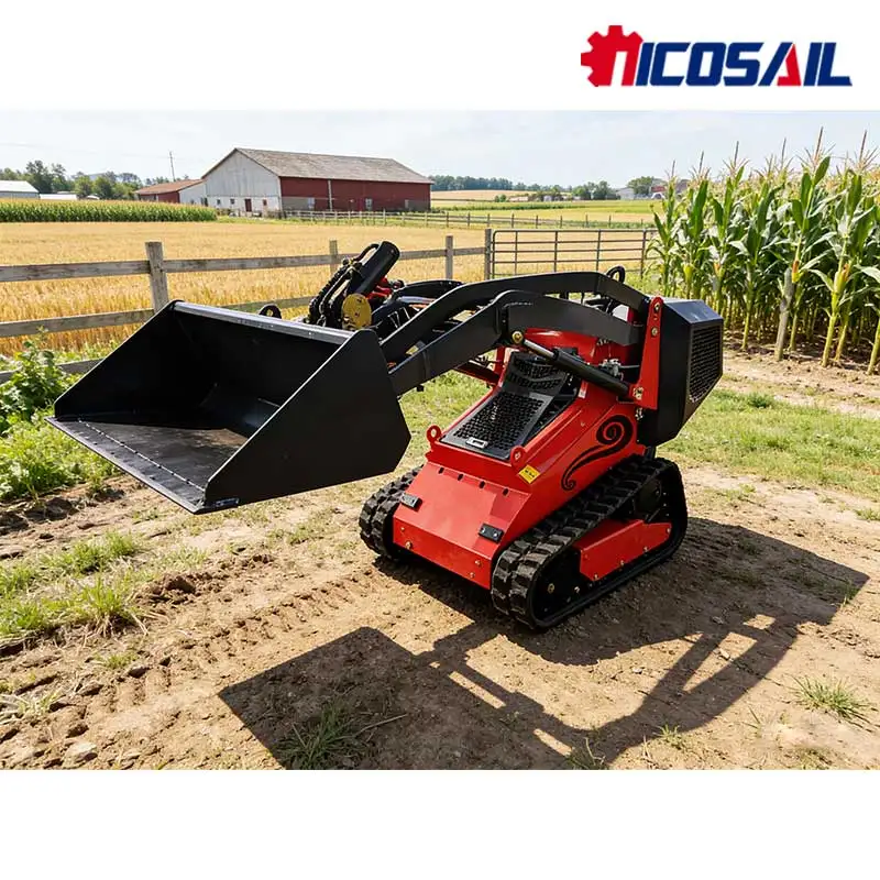 

High - Quality Mini Crawler Loader, Efficient Multi-Attachment Ready for Agricultural and Industrial Applications