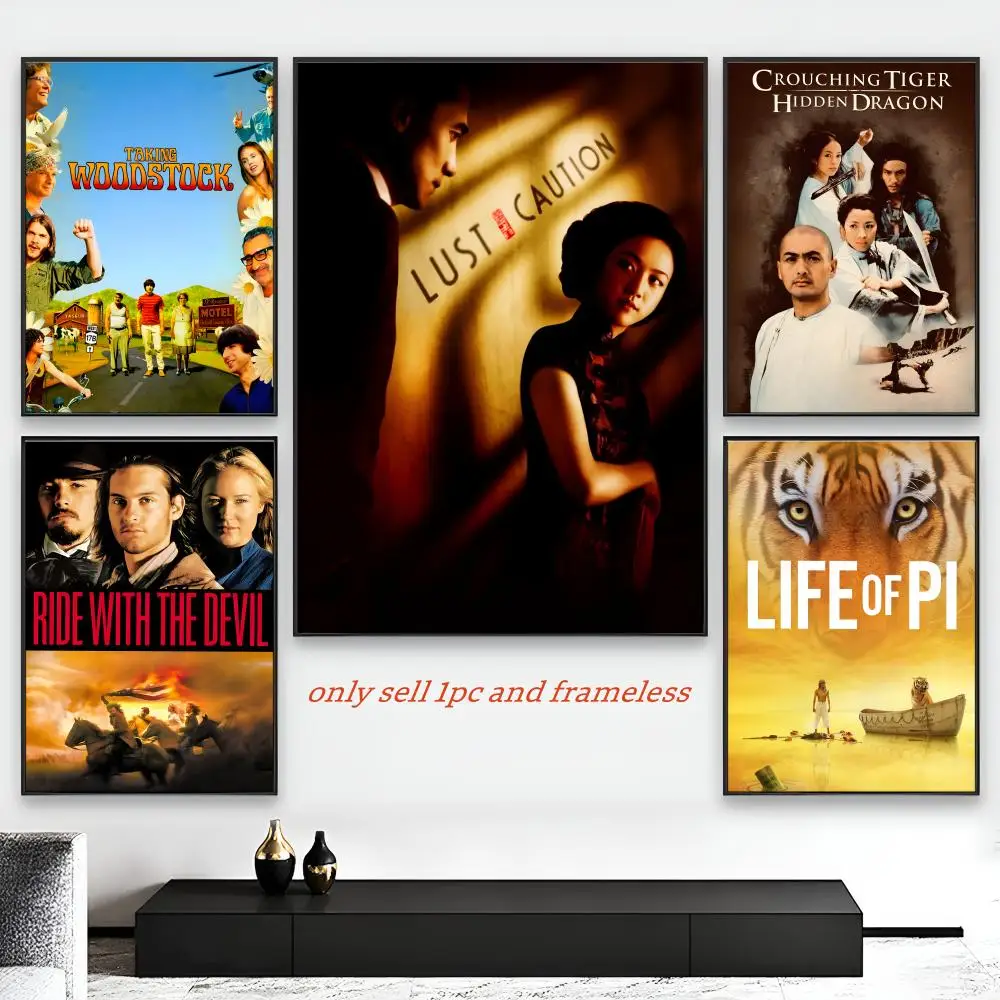 Classic director L-lian Poster HD Self-Adhesive Wall Decor Home Office Dorm Bedroom & More Ideal Gift Choice