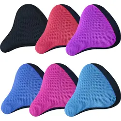 Selas respiráveis para sela de bicicleta, Almofada 3D Soft Cycling, Bike Seat Cover, Peças de bicicleta, Design