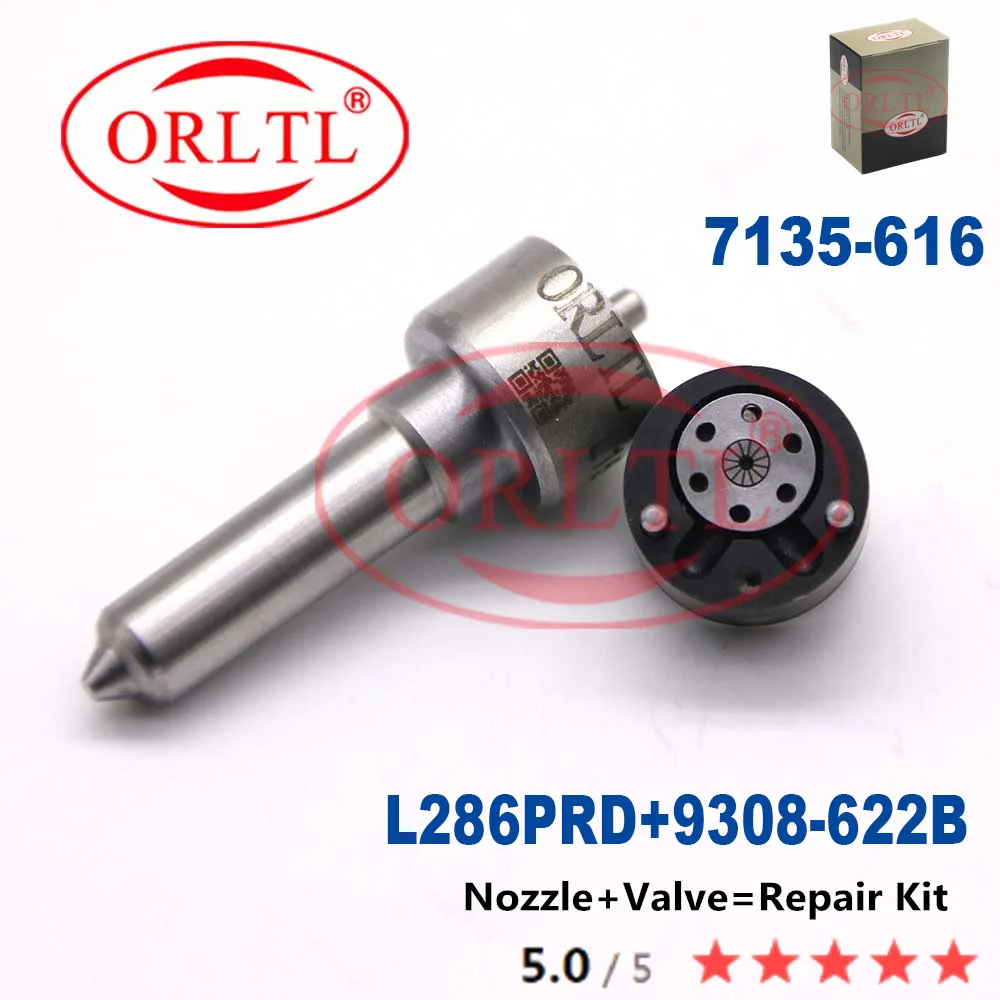 FOR RENAULT INJECTOR EJBR05601D 28232234 28237259 NOZZLE L286PRD INJECTOR VALVE 9308-622B REPAIR KITS ( 7135-616 )