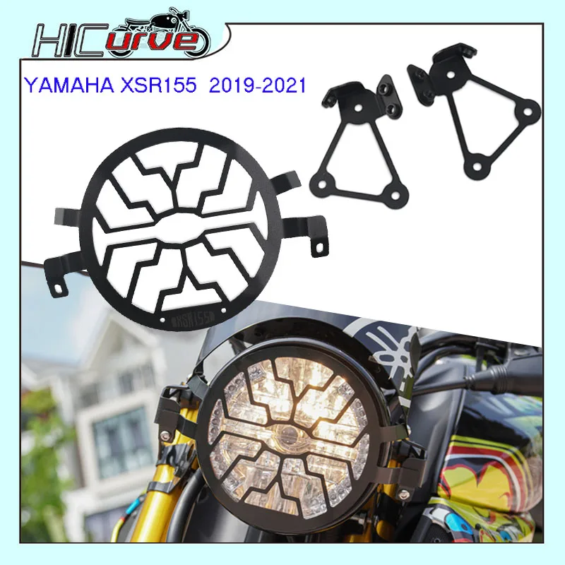 

For YAMAHA XSR155 XSR 155 2019-20212 2021 2020 Motorcycle Headlight Shield Guard Protector Headlamp Mesh Grille Cover