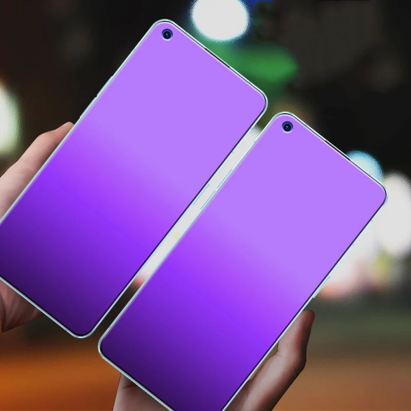 Anti Blue Matte Frosted Tempered Glass For OPPO Reno 7 Pro SE 8 6 5 Lite 6Z 7Z Screen Protector Reno 5A 5F 5Z 5K 4 SE 4 Lite 4Z